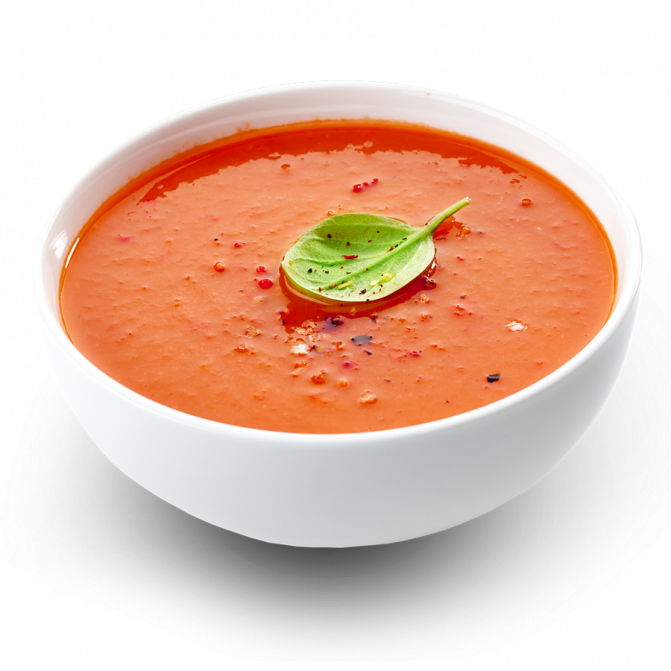 Tomatová polévka (~500ml) - CHLAZENÉ