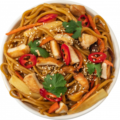 Egg Noodles Teriyaki