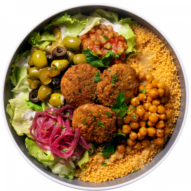 8. Falafel bowl