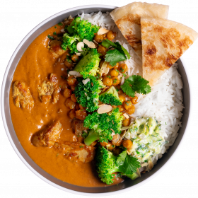 9. Butter chicken bowl 9. Butter chicken bowl