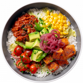 10. Avocado vegan bowl 10. Avocado vegan bowl
