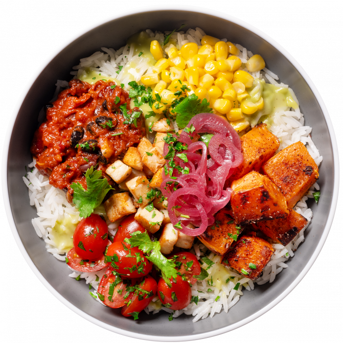 11. Mexican chicken bowl