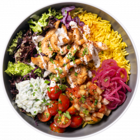 Chicken shawarma bowl Chicken shawarma bowl