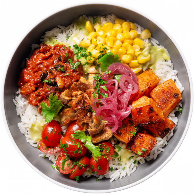 11. Mexican chicken bowl
