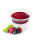 Limetková panna cotta s lesními plody
