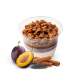 Švestkový cheesecake se skořicí
